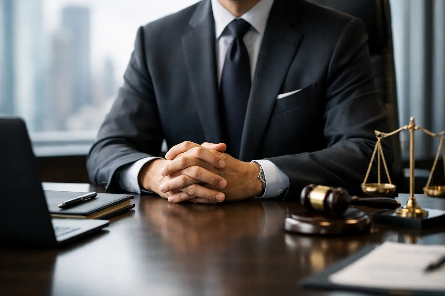 Cenário que transmite autoridade de verdade