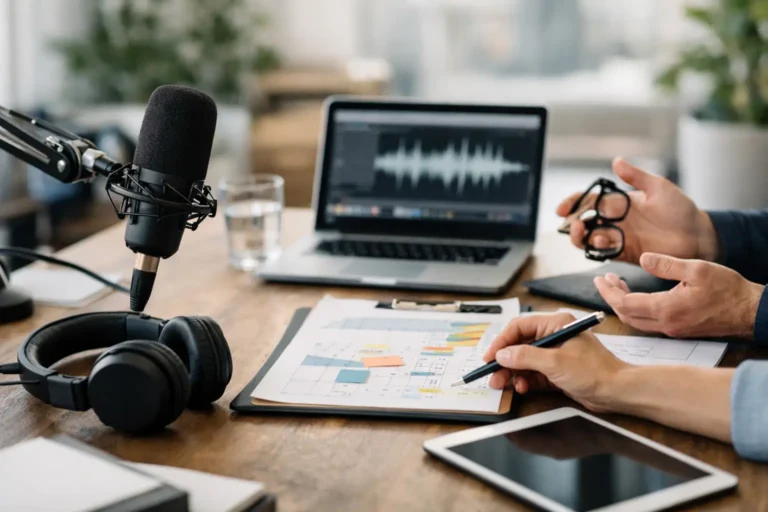 Como planejar temporada de podcast com estratégia