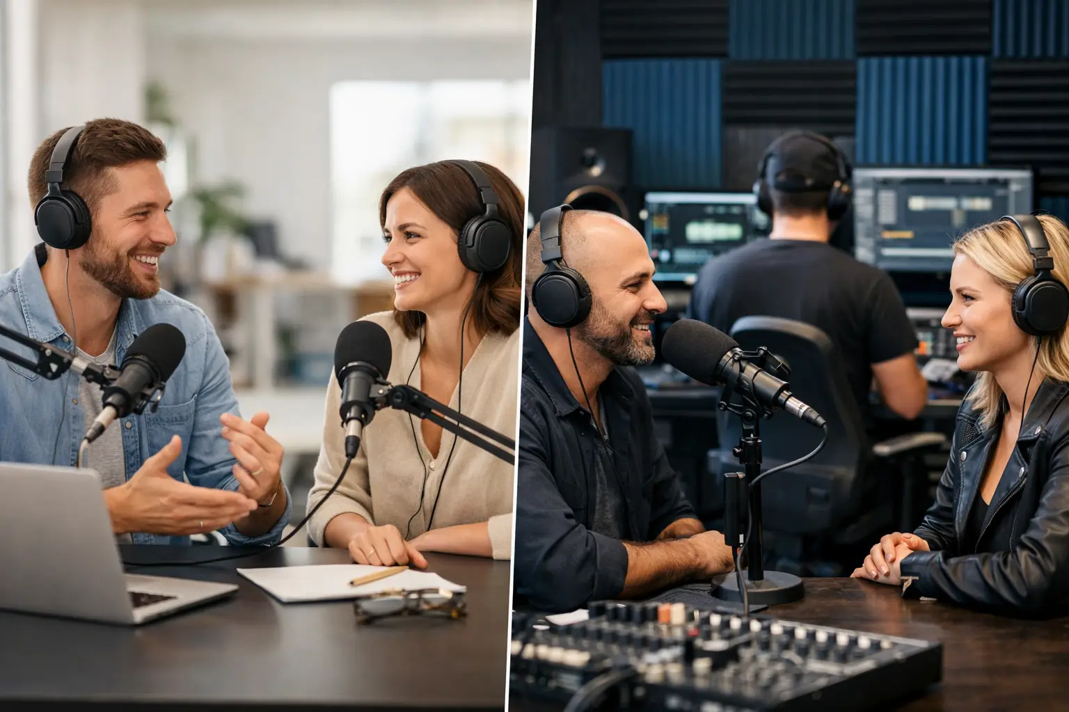 Podcast interno ou terceirizado: qual compensa?